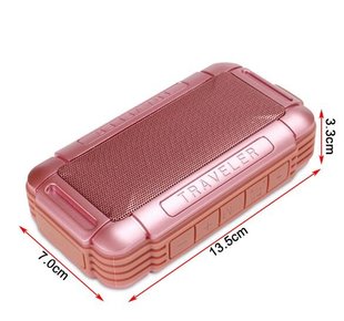 Power bank+Колонка B18 3000/10000mAh pink