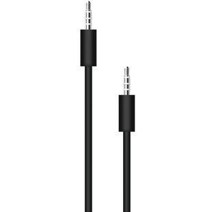 AUX кабель Walker H49 simple black тех.упак.