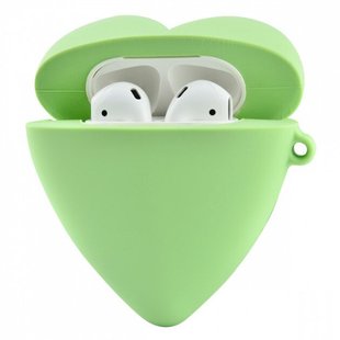 Чохол для AirPods Love Heart green