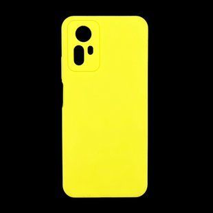 Силіконовий чохол Full Cover Lakshmi для Xiaomi Redmi Note 12S yellow (AAA) Full Camera без logo