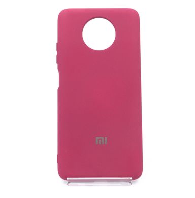 Силиконовый чехол Full Cover для Xiaomi Redmi Note 9 5G/Note 9T marsala my color