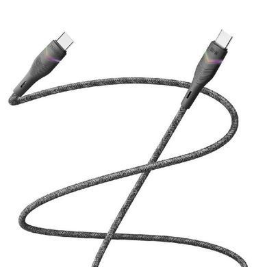 Кабель YOKI RGB YK-RG24 Type-C to Type-C 60W 1.2m black