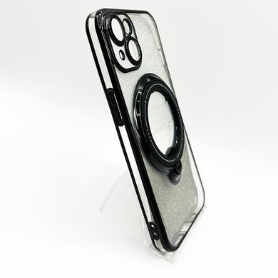 Накладка TPU with Stand для iPhone 14 black Full Camera