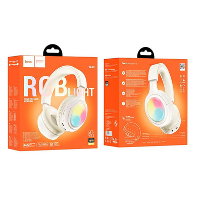 Навушники Hoco W48 Focus BT headphones white