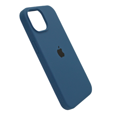 Силіконовий чохол Full Cover для iPhone 15 blue cobalt