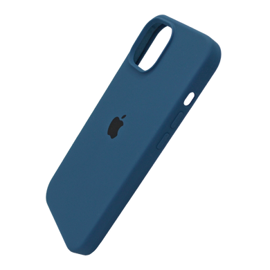 Силіконовий чохол Full Cover для iPhone 15 blue cobalt