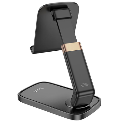 Держатель настольный Hoco HD8 Blackfish folding desktop stand black