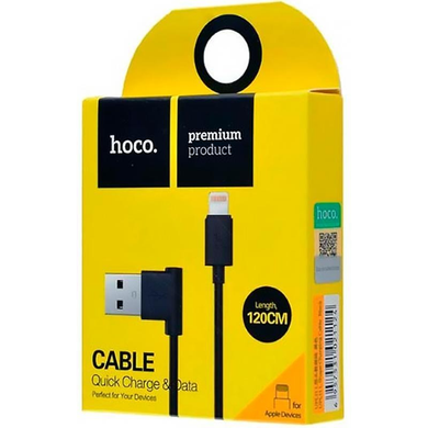 USB кабель HOCO UPL11 Lightning black 120 см