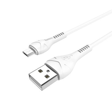 USB кабель Hoco X37 Cool Power charging Micro 2.4A/1m white