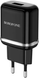Мережевий зарядний пристрій Borofone BA36A QC3.0 1usb (EU) black