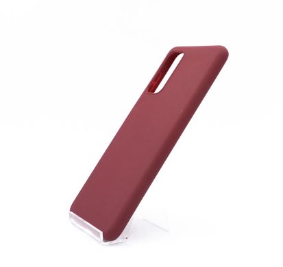 Силіконовий чохол Soft feel для Samsung M52 marsala Candy