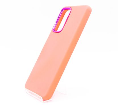 Силиконовый чехол Metal Frame для Xiaomi Redmi Note 11 Pro 4G/5G/12 Pro 4G shiny pink (AA)