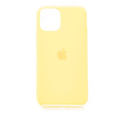 Силіконовий чохол Full Cover для iPhone 11 Pro canary yellow