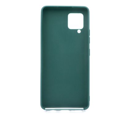 Силиконовый чехол Soft Feel для Samsung A42 5G Forest green Candy