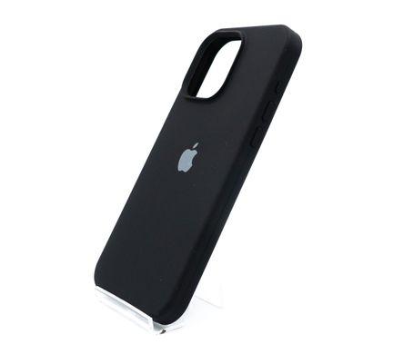 Силіконовий чохол Full Cover для iPhone 15 Pro Max black