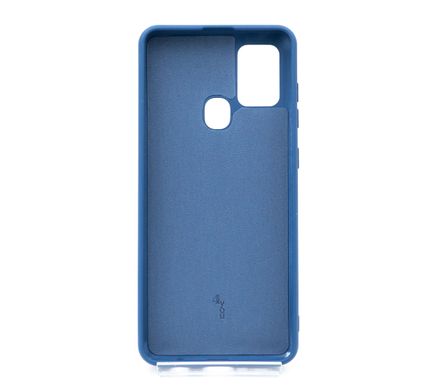 Силіконовий чохол Full Cover для Samsung A21s dark blue без logo