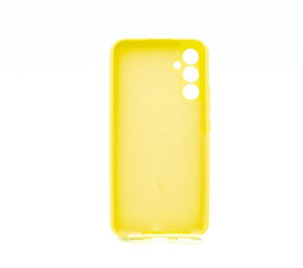 Силіконовий чохол Full Cover для Samsung A34 5G yellow Full Camera без logo