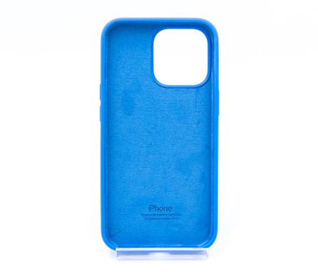 Силіконовий чохол Full Cover для iPhone 13 Pro capri blue