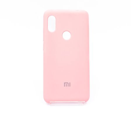 Силіконовий чохол Silicone Cover для Xiaomi Redmi Note 6 Pro light pink