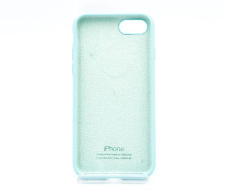 Силіконовий чохол Full Cover для iPhone 7/8 marien gree (azur)