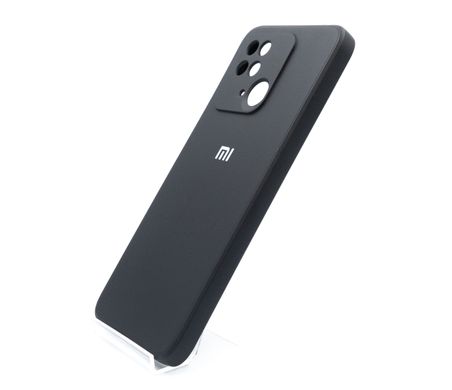 Силіконовий чохол Full Cover для Xiaomi Redmi 10C black Full Camera