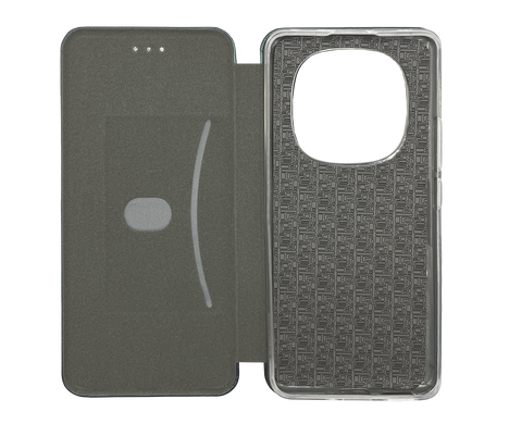 Чехол книжка Original кожа для Xiaomi Redmi Note 14 Pro 4G black (4you)