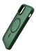 Чехол Matte with Magsafe для iPhone 12/12 Pro dark green