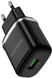 Мережевий зарядний пристрій Borofone BA36A QC3.0 1usb (EU) black