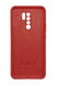Силіконовий чохол Fibra для Xiaomi Redmi 9 red Full Camera