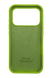 Силіконовий чохол Full Cover для iPhone 17 Pro lime green