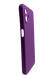 Силиконовый чехол Softy для Samsung A07 purple Full Camera с микрофиброй