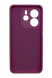 Силіконовий чохол Softy для Xiaomi Redmi Note 14 4G (UA/Europe) bordo Full Camera з мікрофіброю