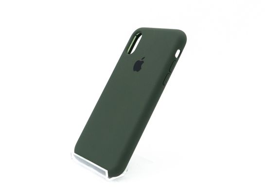 Силіконовий чохол Full Cover для iPhone X/XS cyprus green