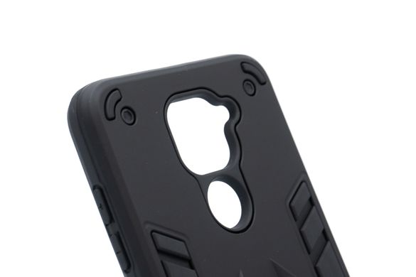 Чохол SP Transformer Ring for Magnet для Xiaomi Redmi Note 9 4G black протиударний