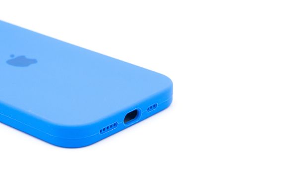 Силіконовий чохол Full Cover для iPhone 13 Pro capri blue