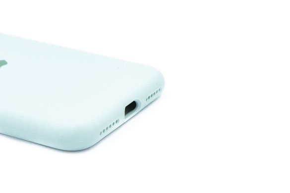 Силиконовый чехол Full Cover для iPhone SE 2020 turquoise