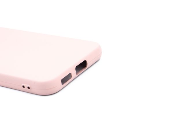 Силиконовый чехол Full Cover для Samsung S22+ pink sand Full camera без logo