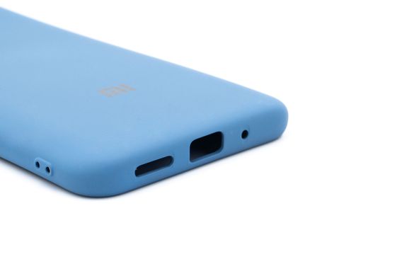 Силіконовий чохол Full Cover для Xiaomi Redmi 9C navy blue Protective my color