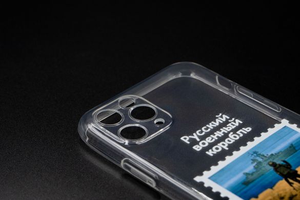 Силіконовий чохол MyPrint для iPhone 11 Pro Всьо clear