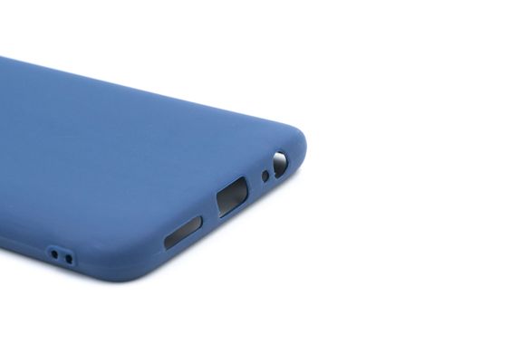 Силіконовий чохол Soft Feel для Xiaomi Redmi Note 9/Redmi 10X blue Candy