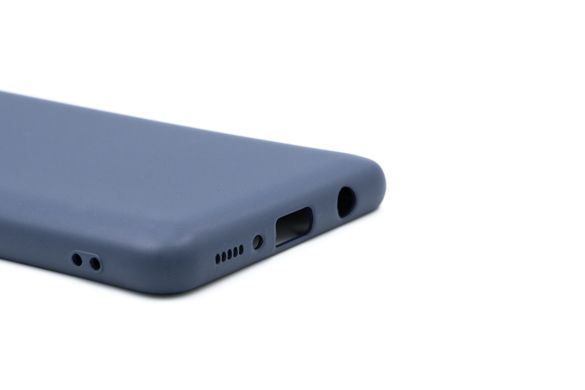 Силіконовий чохол Full Cover для Samsung A31 midnight blue без logo №4
