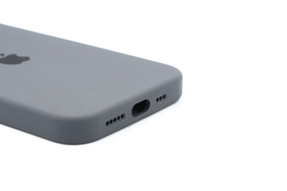 Силіконовий чохол Full Cover для iPhone 14 dark grey