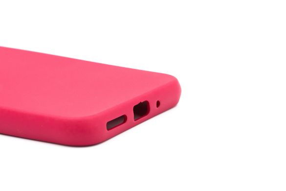 Силіконовий чохол Full Cover для Samsung A54 5G rose red Full Camera без logo