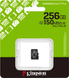 Карта пам'яті Kingston microSDXC 256GB Canvas Select Plus Gen3 150MB/s A1