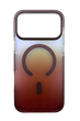 Чохол Fibra Shock-Proof with MagSafe для iPhone 17 Pro Max clear/rose red