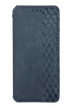 Чохол-книжка шкіра для Xiaomi Redmi 12 dark blue Getman Cubic PU