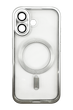 Чохол Metal Matte with MagSafe для iPhone 17 white titanium Full Camera