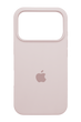 Силиконовый чехол Full Cover для iPhone 17 Pro chalk pink