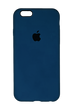 Силиконовый чехол Full Cover для iPhone 6+ blue cobalt