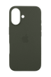 Силіконовий чохол with MagSafe для iPhone 16 Plus stone gray